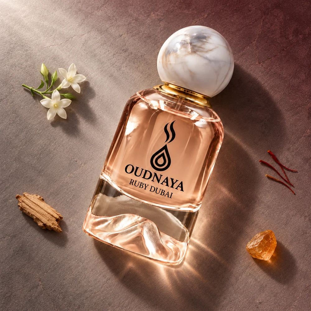 OUDNAYA Ruby Dubai with floral and warm notes