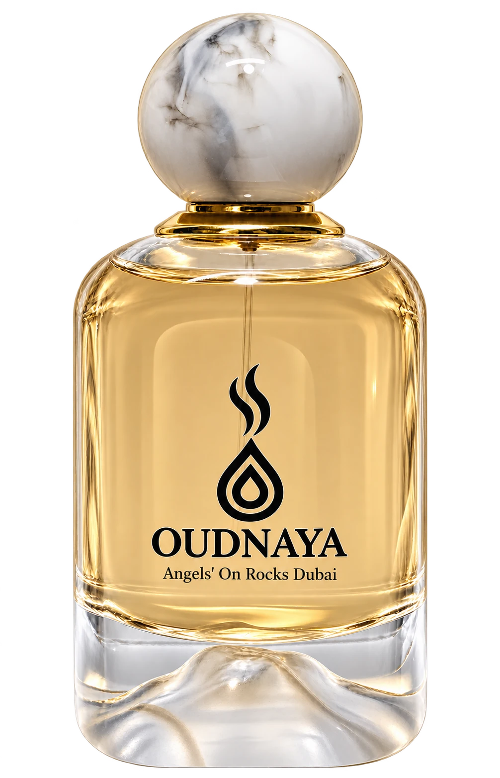 Angels' ON ROCKS DUBAI fragrance artwork