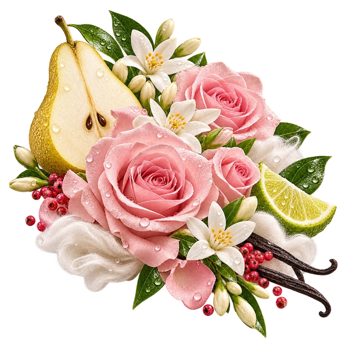 DUBAI BLOOM ingredient artwork
