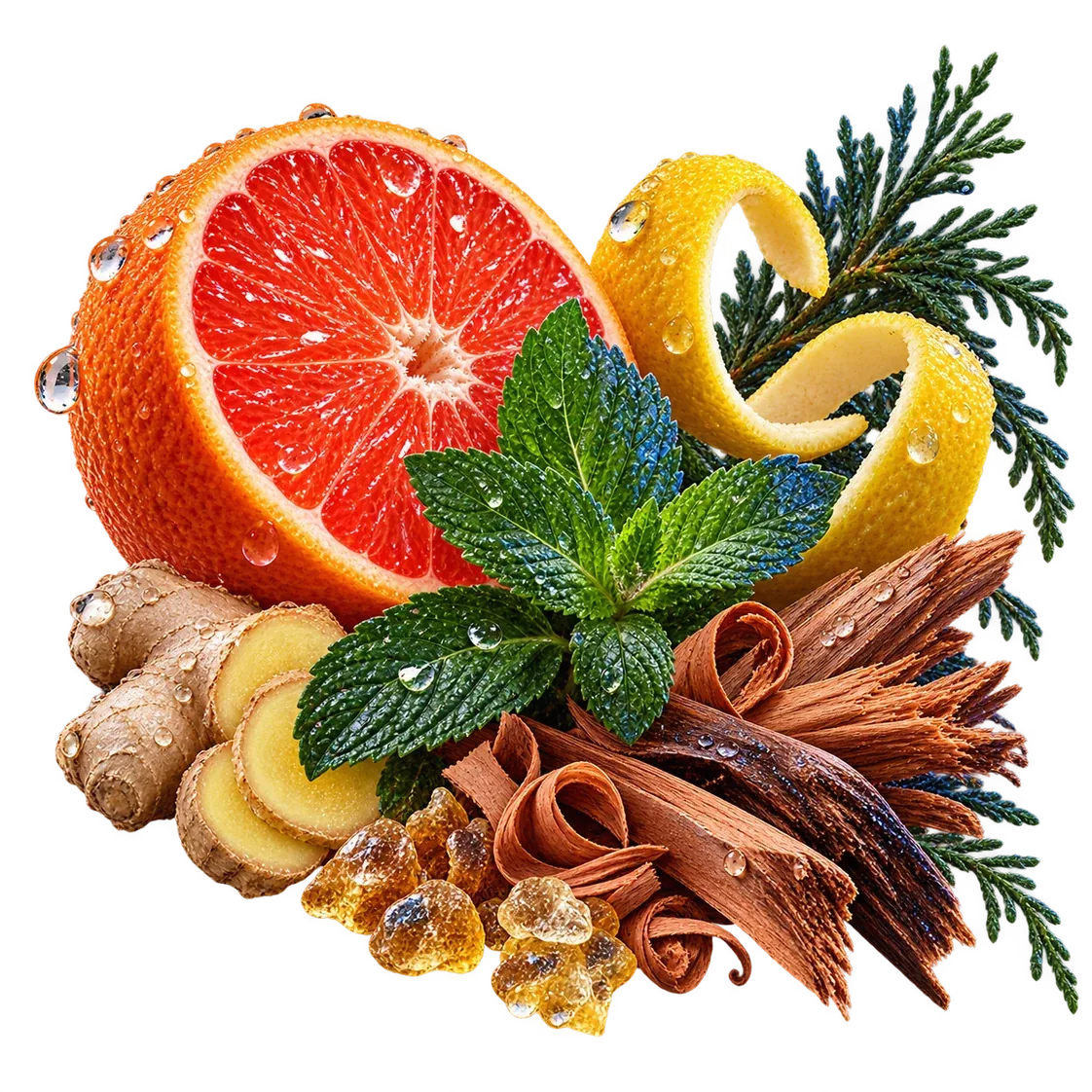DUBAI MARINA ingredient artwork