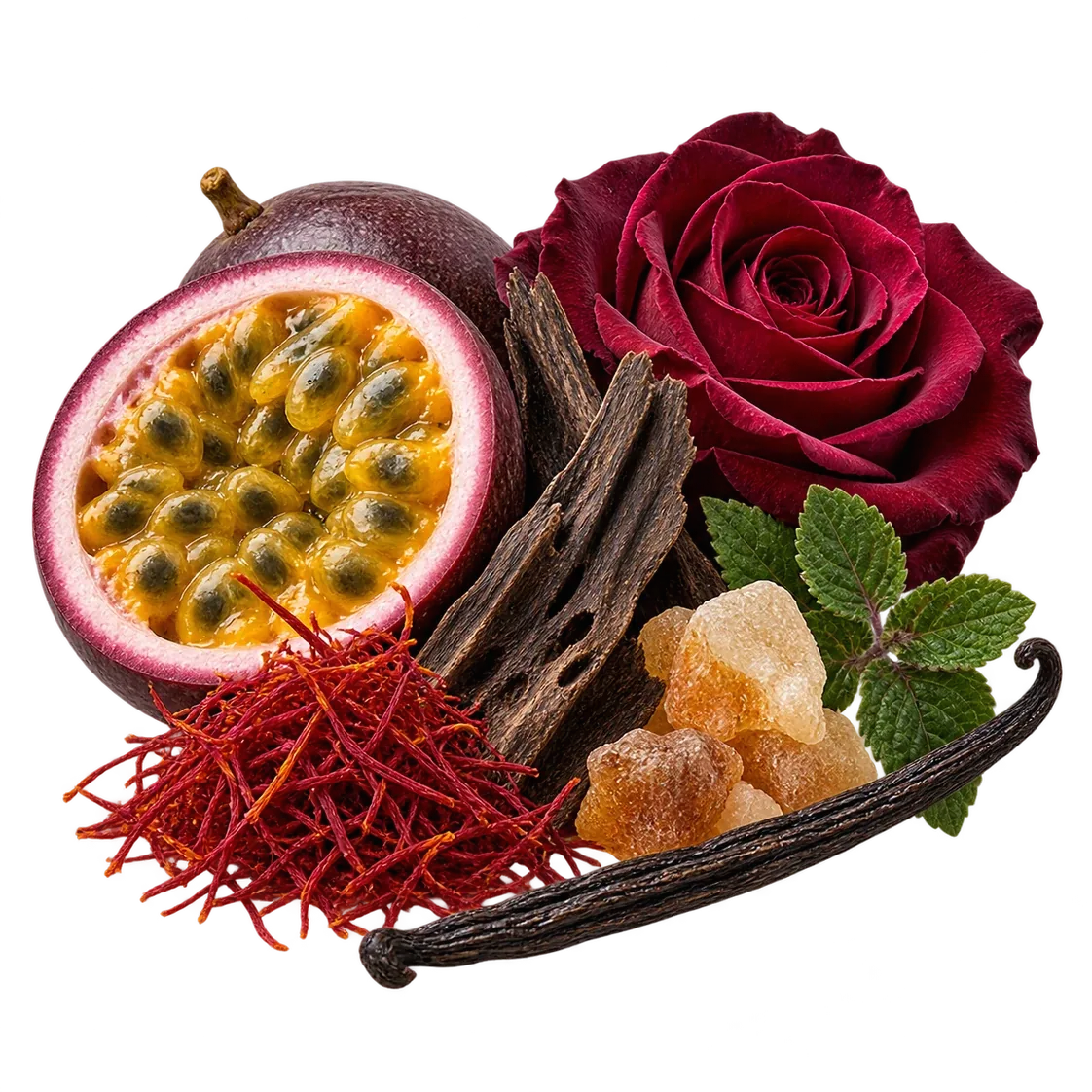 DUBAI PASSION ingredient artwork