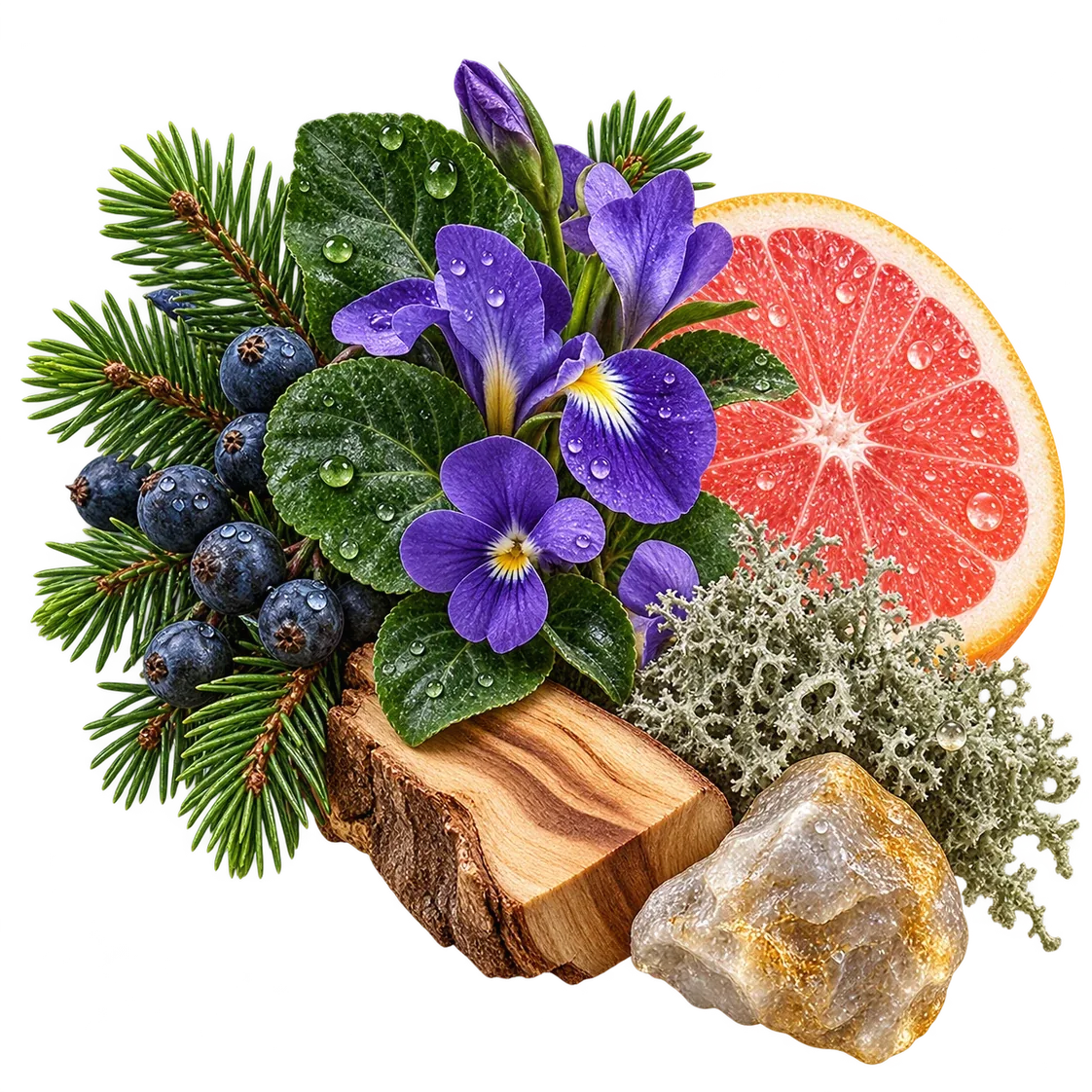 EMIRATES HILLS ingredient artwork
