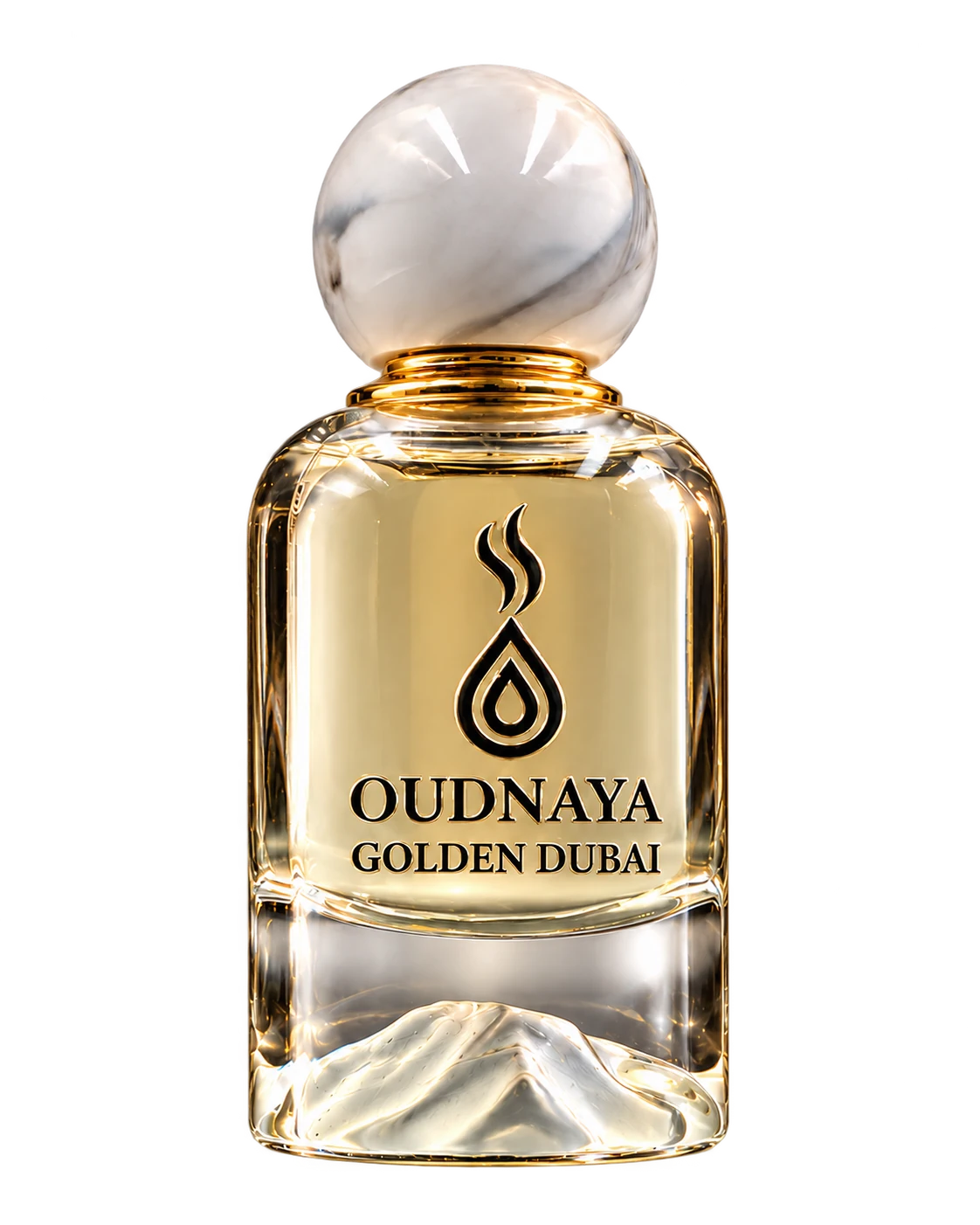 GOLDEN DUBAI fragrance artwork