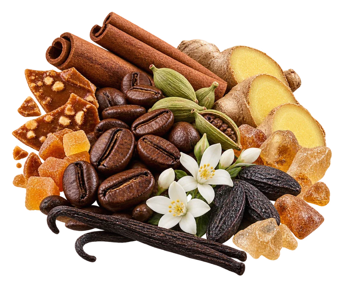 GULF Coffee ingredient artwork