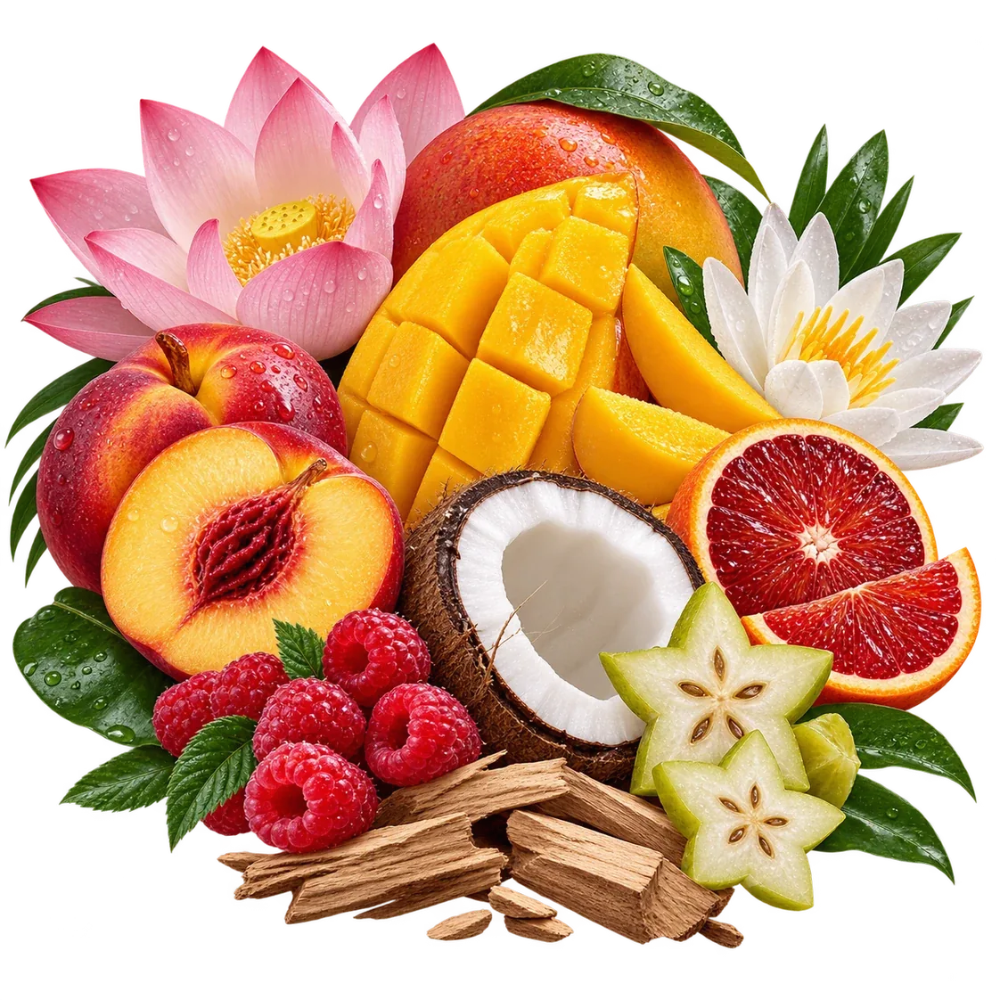 YELLOW DUBAI ingredient artwork